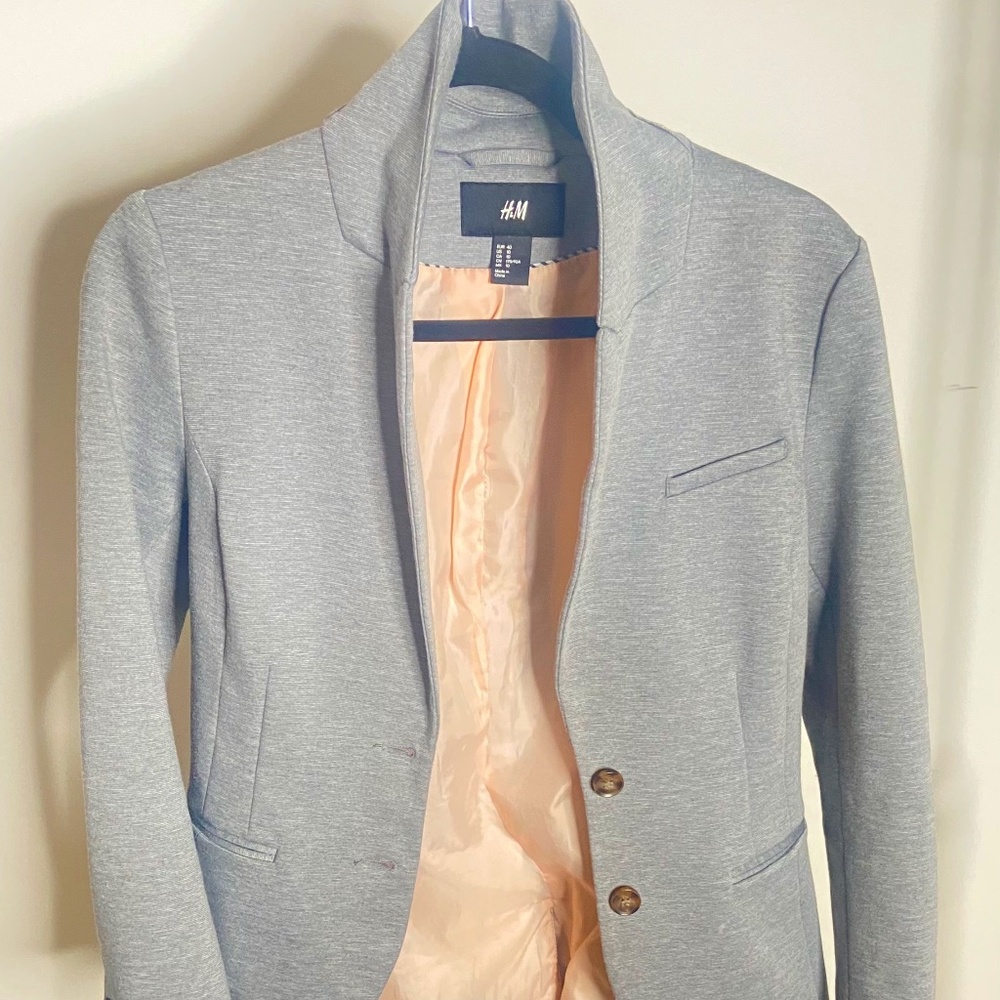 H&M Classic Gray blazer